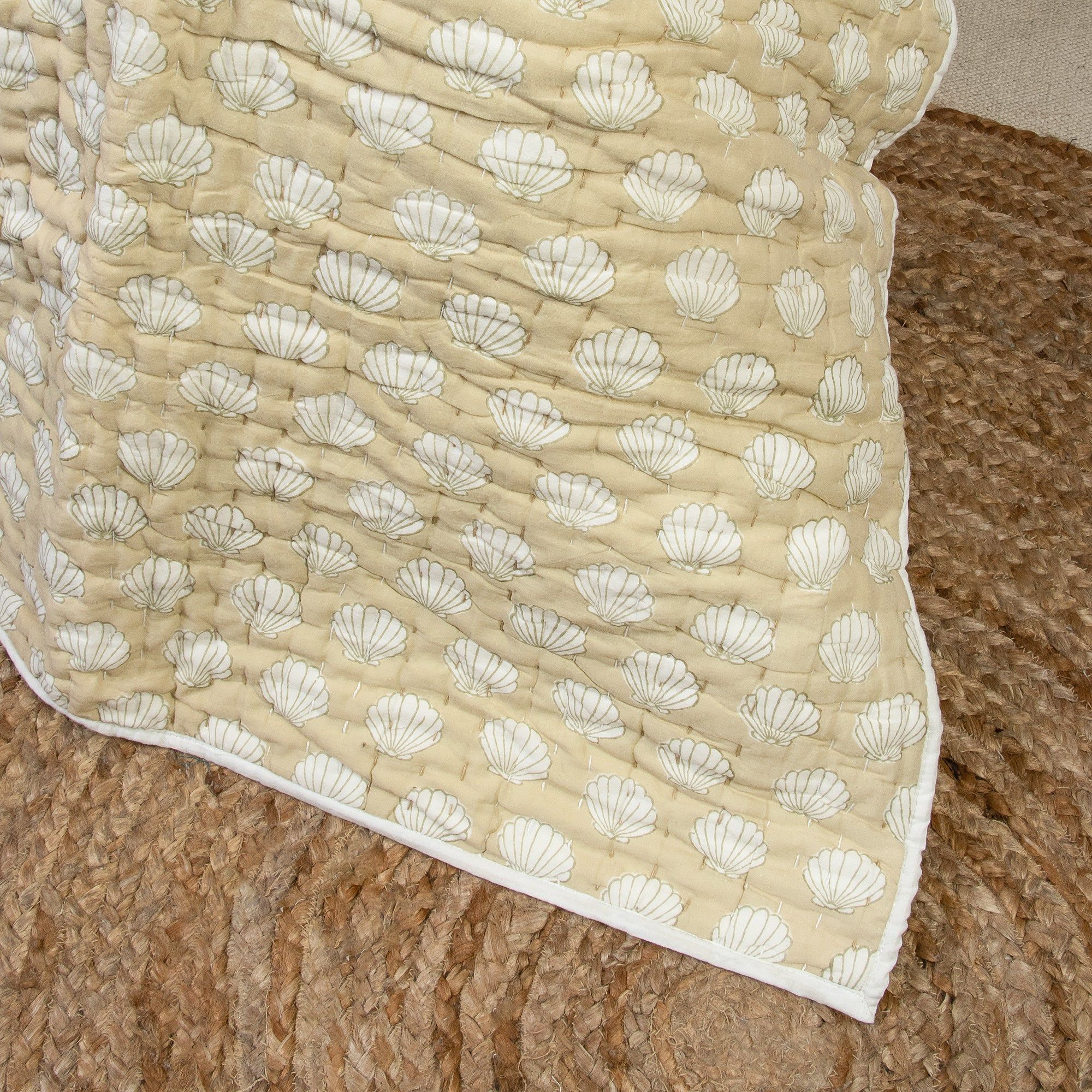 Premium Hand Block Soft Comfort Blanket Quilts For Winter